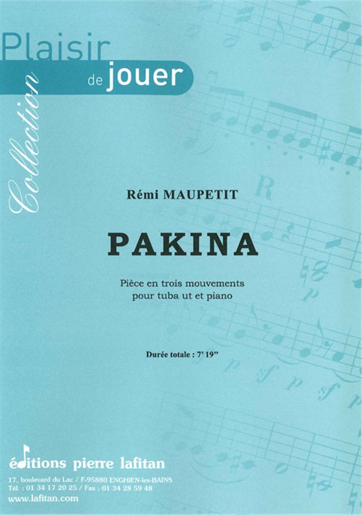 Pakina (Pièce En 3 Mouvements)
